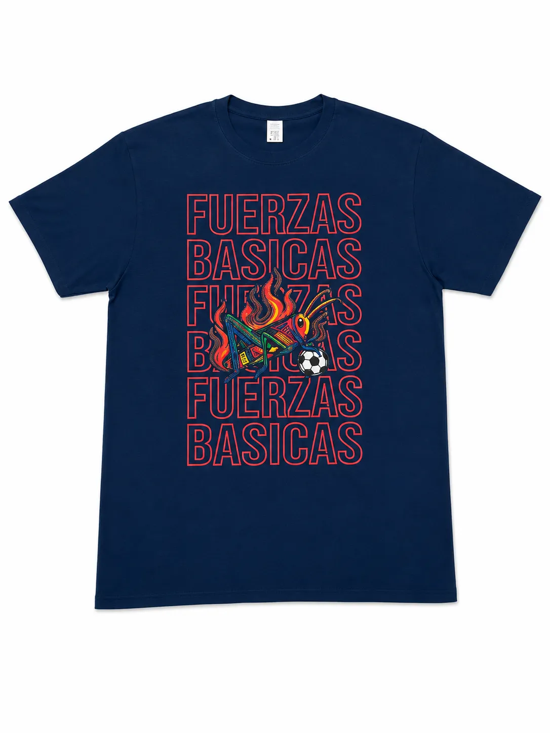 Playera Alebrije Azul Fuerzas Básicas